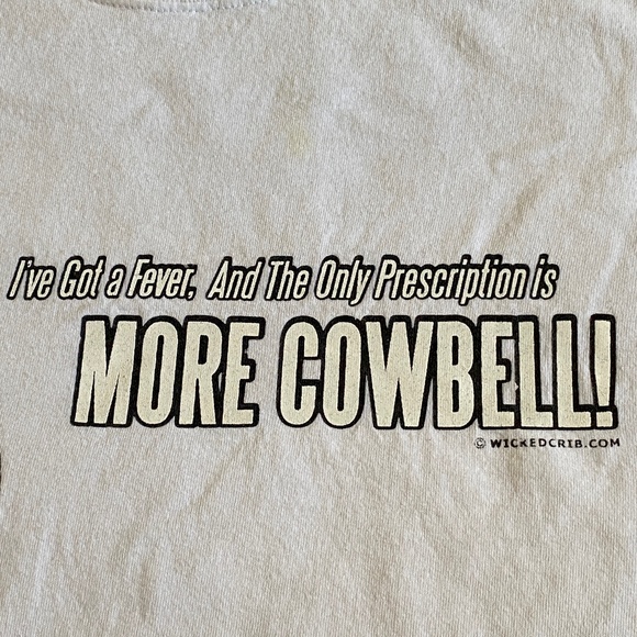 Gildan I SNL I 2000 I More Cowbell Skit I T-Shirt - Picture 10 of 13